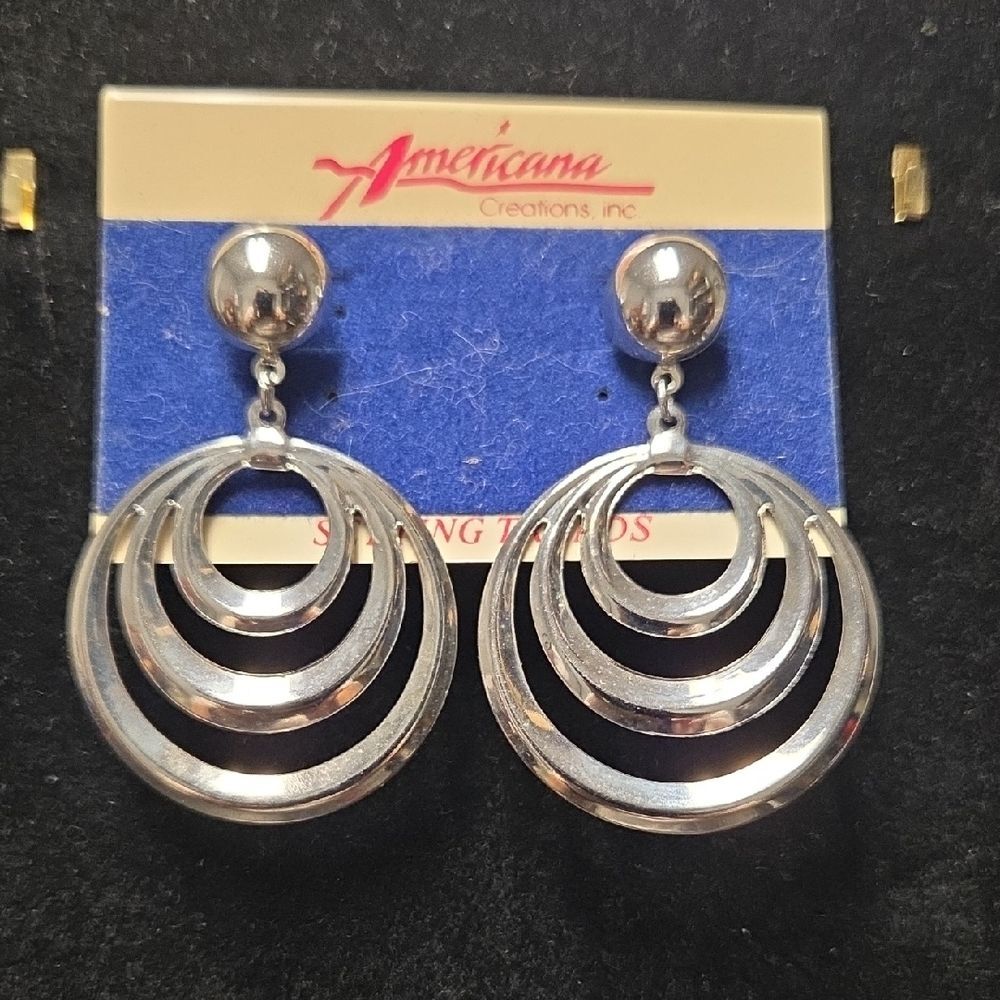 Silver Hoop Earrings